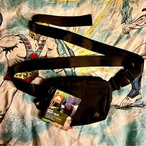 Ozark Trail Black Waist Pack with Adjustable Strap